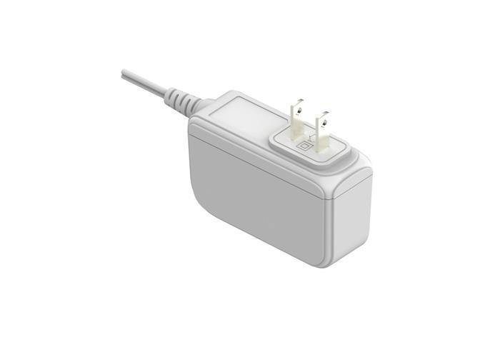 18W 24W 36W AC Power Adapter White Wall Mount With 5v - 15v Output
