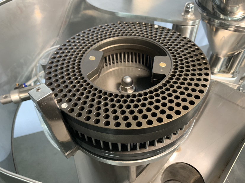 Double Head #5 Powder Capsule Filling Machine 36000pcs/Hour