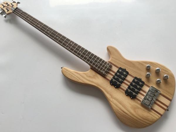 professional active electric bass guitar neck through body bass guitar with
