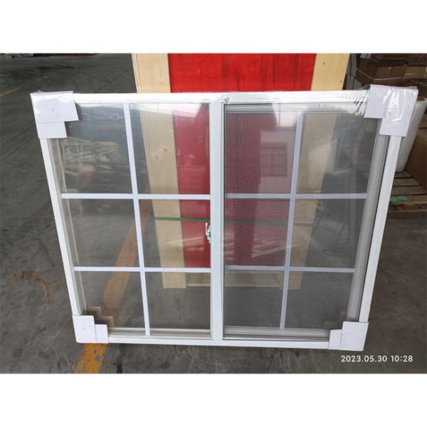 Fiberglass Fly Screen Aluminum Sliding Window And Door High Strength Weika 37