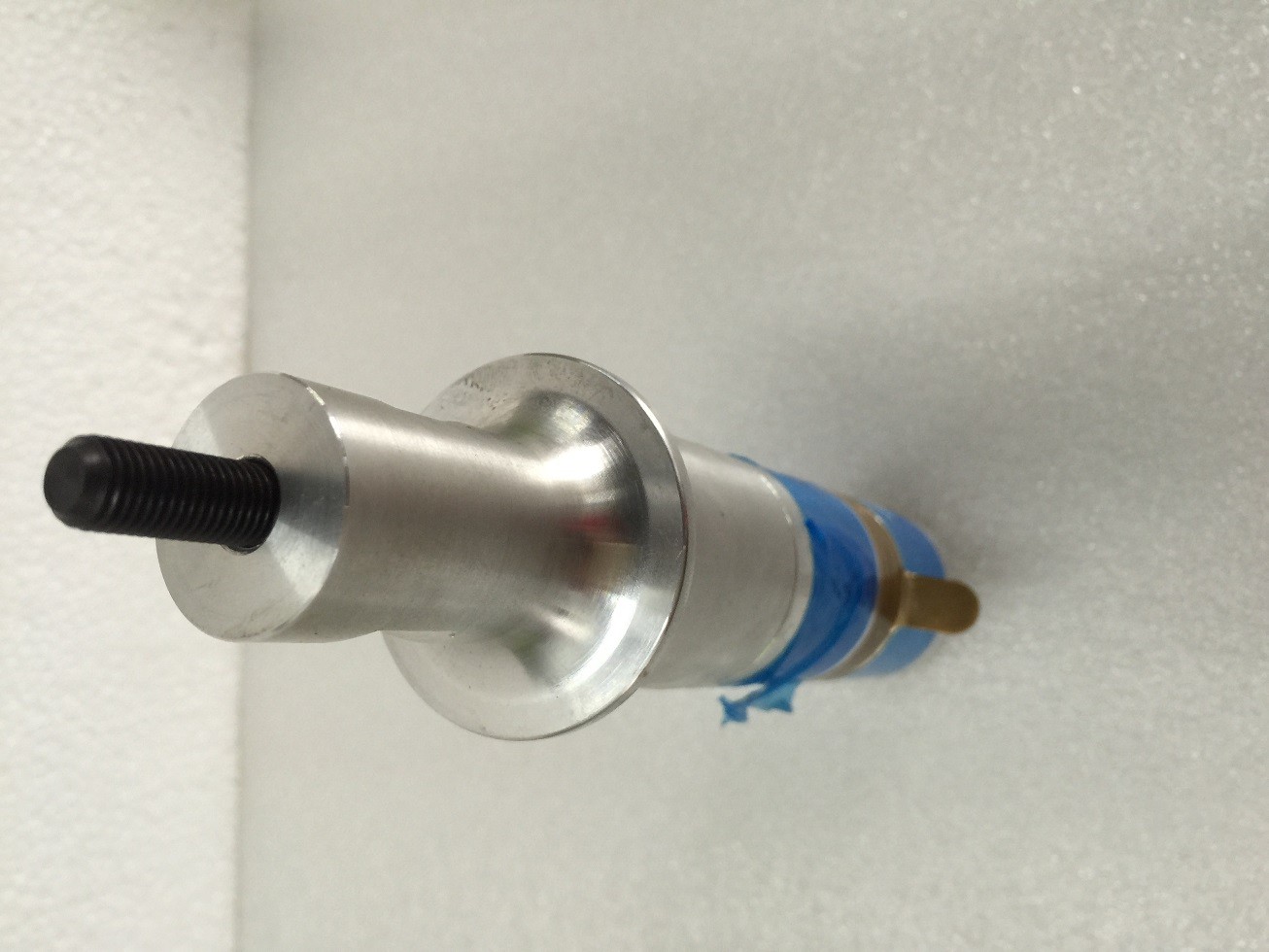 Columnar Type High Frequency Ultrasound Transducer For Sonochemistry And Cutting