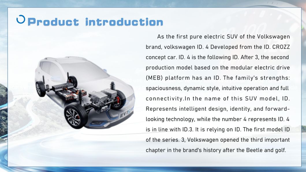 Automotive ID4 ID6 Pure+ PRO Vehicles in Sale Online / Byd Electric Car Electric Car ID6 ID 4 ID 6 EV Car
