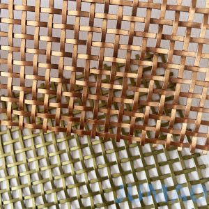 Customizable Ornadental Architectural Screen Mesh Galvanized Finish