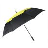Buy cheap 60 Inch Black Yellow Fiberglass Automatic Folding Umbrella With Wind Vents Large from wholesalers