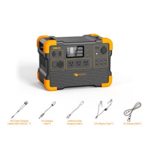 2000W UPS Solar Generator with Real Time LCD Display Multiple Input Sources and