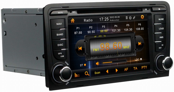 Steering wheel control for Audi A3 (2003-2011) with car multi media player OCB-7012
