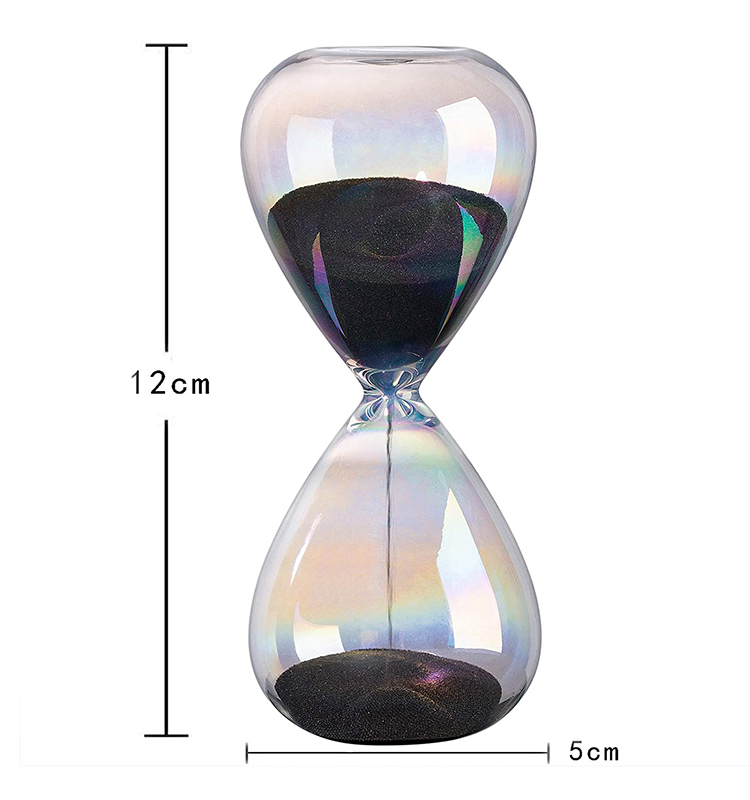 1 3 5 Minutes Glass Hourglass Tea Timer Country / Traditional Style