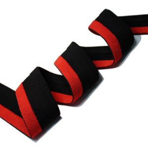 Width 5.7cm Rubber Polyester Elastic Webbing 57mm Recycled Polyester Webbing