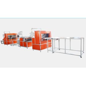  10 - 100mm Depth Purifier Filter Making Machine Pleating And Hotmelt Gluing Machine Manufactures