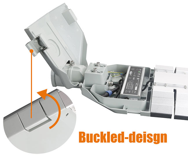 High Lumen Led Street Light Fixtures 120W 17160Lm Energy Saving Fast Response Speed