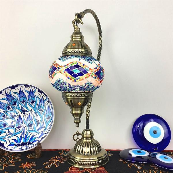 Moroccan Table Lamp Retro Romantic Bedroom Living Room Dining Hotel Hotel Bar