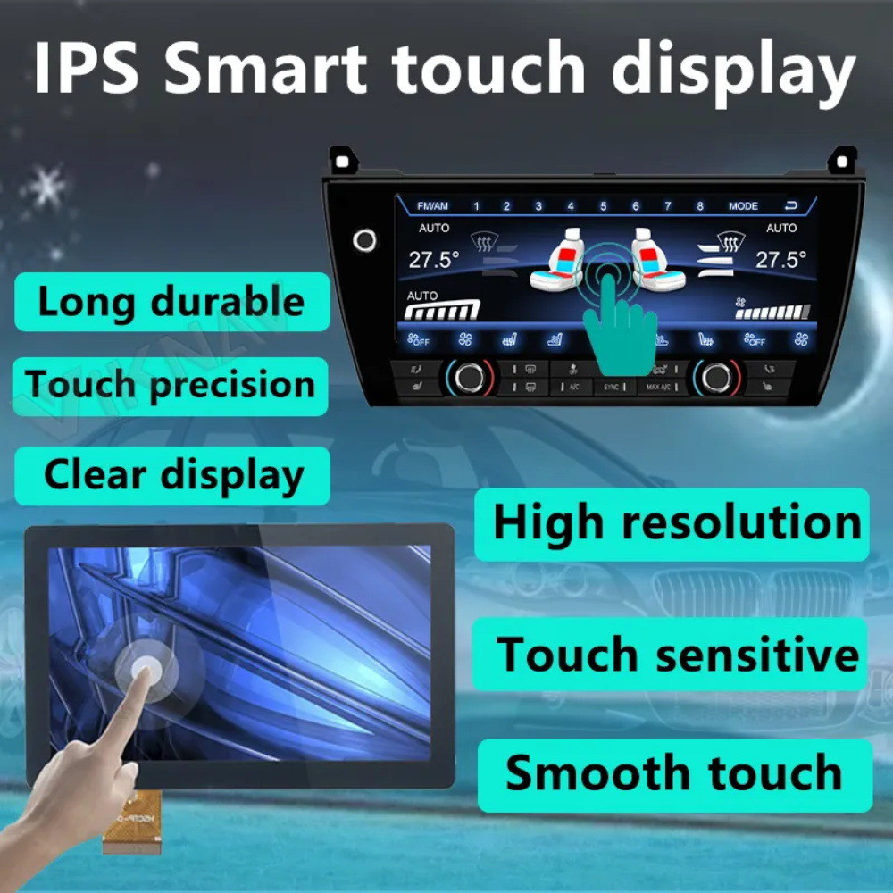 10.25 Inch Touch Screen Climate Control For 2011-2018 Bmw 5 Series