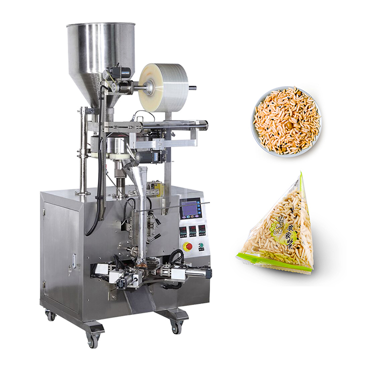 PE NILO Cotton Candy VFFS Packaging Machine Triangle Bag 220mm