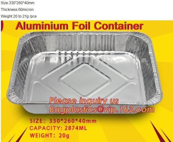 Well Selling Catering Tray Fast Food Disposable Foil Container Aluminum Foil