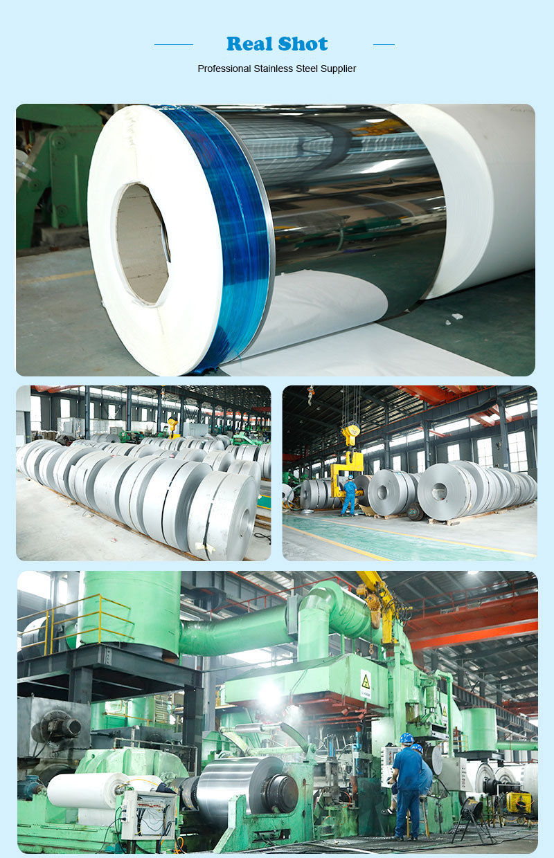 Thickness 3mm 5mm 6mm 304 SS Coil For Mechanical Manufacturing