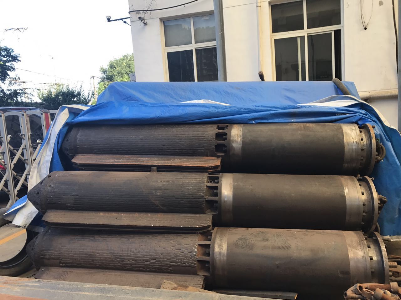 Electrical 180kW Vibro Pile Foundation Machine 377 Mm Outer Diameter