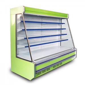  CE 1850W Commercial Open Display Fridge for Vegetable Manufactures