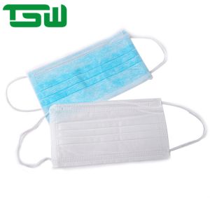 China Breathable Single Use Disposable Face Mask With Elastic Earloop on sale