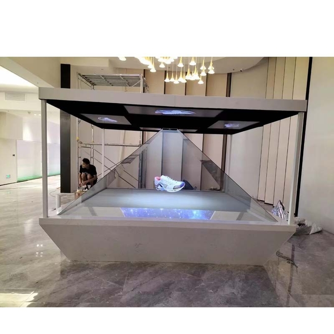 360 Degree 3D Hologram Advertising Display For Product Presentations ODM