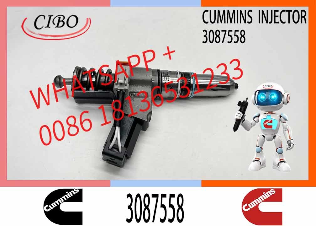 Engineering Machinery N14 Truck Engine System Accessories 3087558F Diesel Fuel Injector