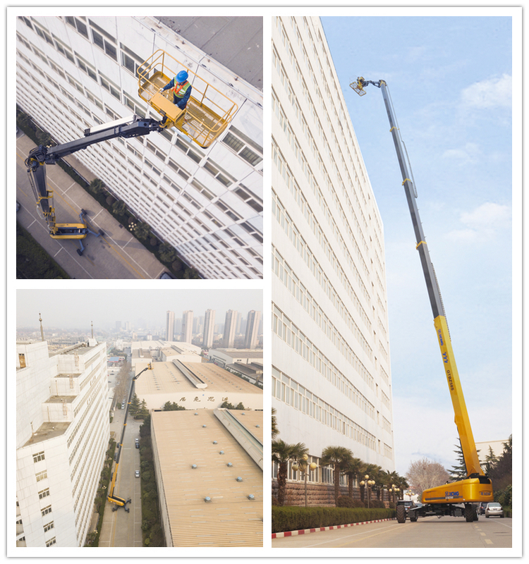XCMG GTBZ58S Chinese hydraulic self-propelled telescopic boom lift aerial work platform price for sale