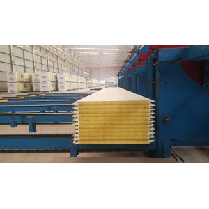  Lightweight Thermal Insulation Glasswool Sandwich Panel With Customizable Surface Treatment Manufactures