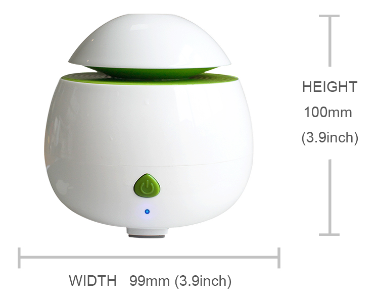 Tabletop 50ml Essential Oil Aroma Diffuser Ultrasonic for Household