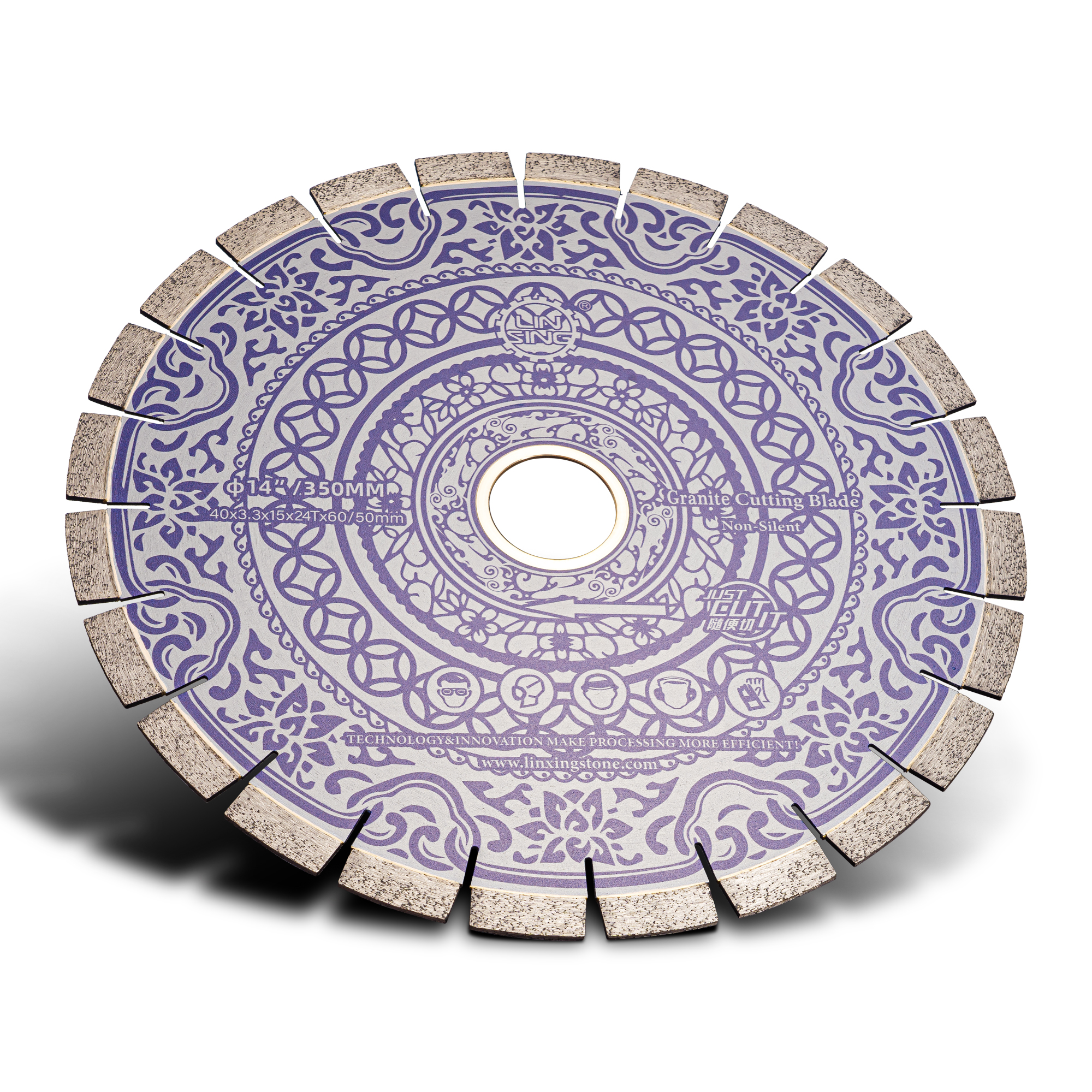 350mm Diamond Saw Blade for Fast Cutting Hard Material in Main Market Tile Cutting