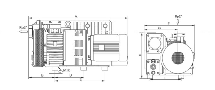 Transformer Station Vacuum Drying Equipment Two Stage High Pumping Speed
