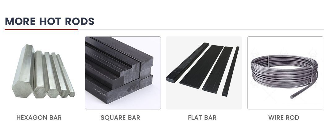 Factory Wholesale ASTM A36 A283 A572 Round Steel Hot Forged Alloy Steel Round Bar 6mm-25mm Steel Rod for Construction
