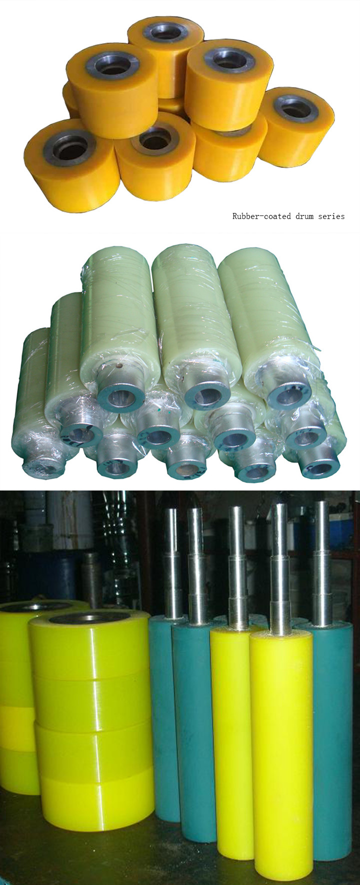 Rubber Roller Rails Conveyors , Customized Accumulation Conveyor Systems