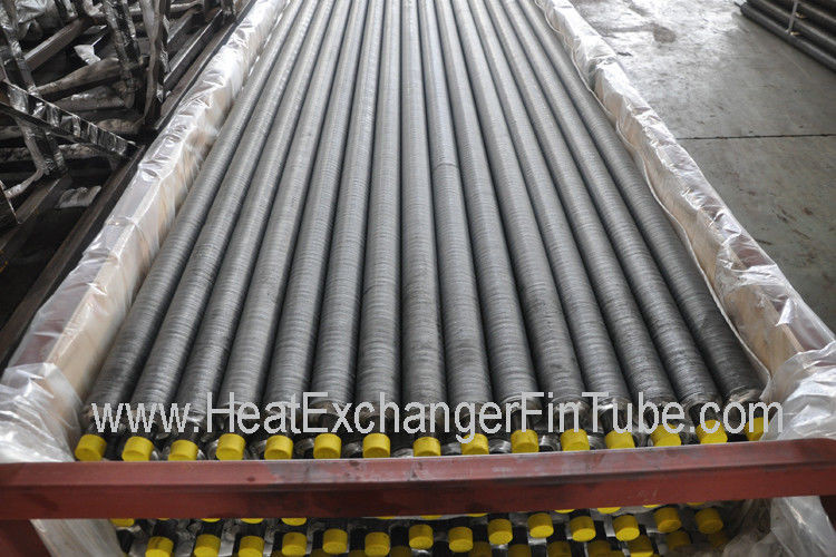 Type KL footed helical aluminum 1060 heat exchanger finned tube, seamless stainless steel