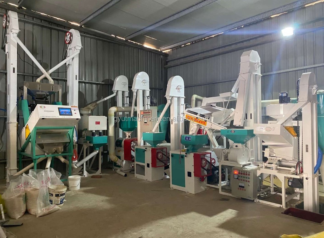 1 Ton Per Hour Millet Mill Machine 1150kg Emery Roller Rice Millet Whitener for Home
