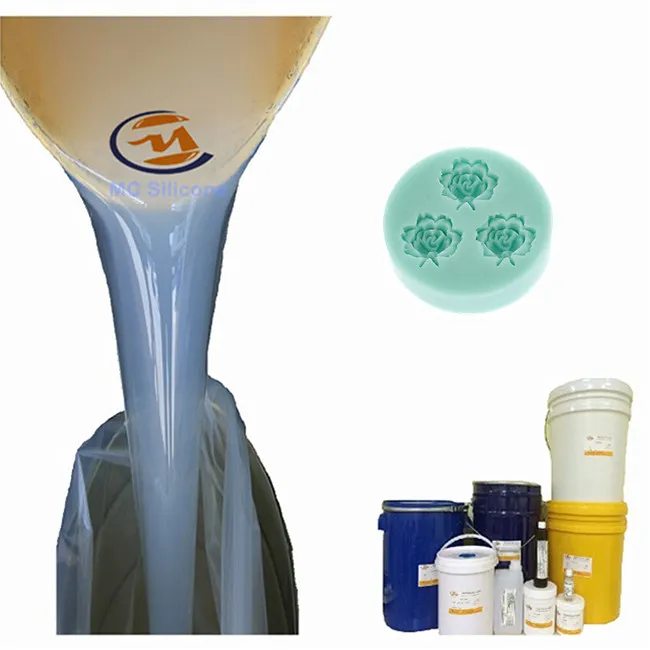 RTV2 Transparent Liquid Silicone Rubber for Mold Making
