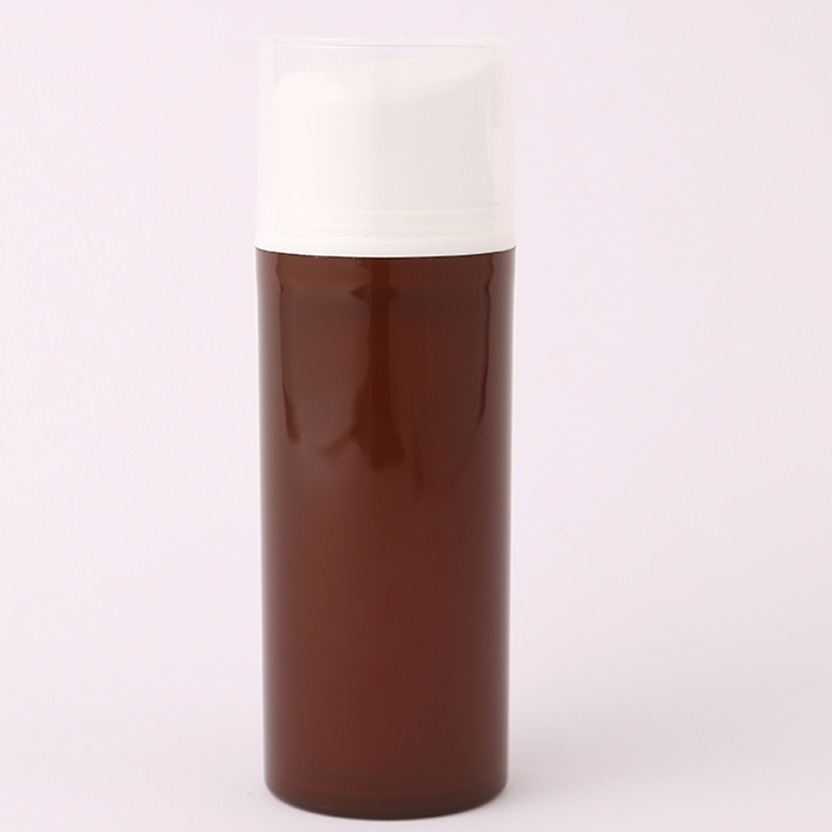 100ml Personal Skin Care Packaging Airless Bottle with PP Collar and Pump