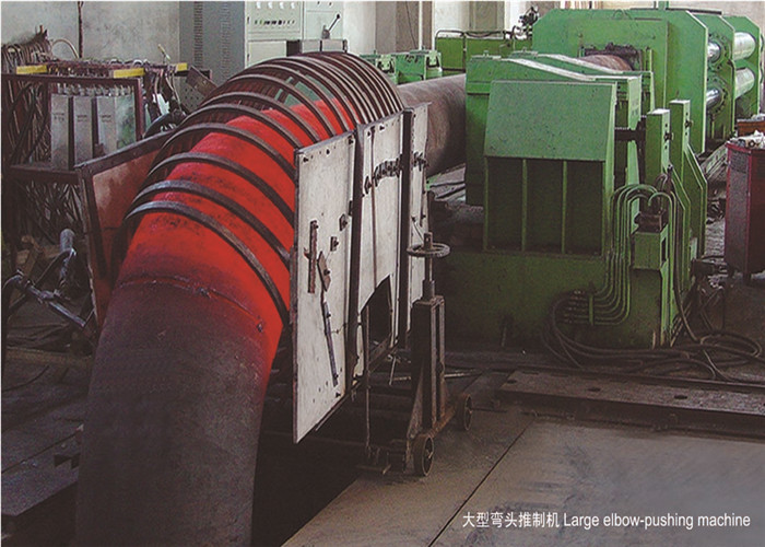 Hot Pushing Metal Pipe 1.5D Elbow Bending Machine For Sch10