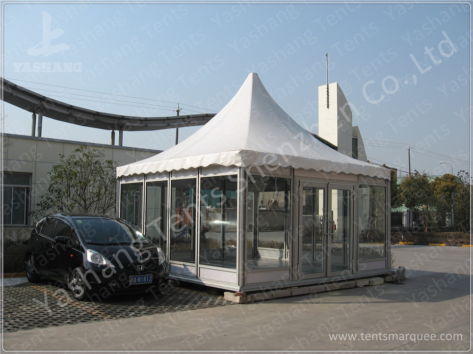 Outside Fabric Tent Structures 80KM / H Wind Load For Promotional Activities