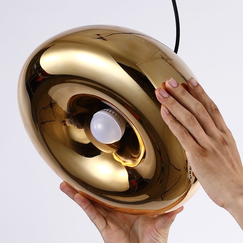 Tom Dixon Glass Ball Pendant Lights For Kitchen Dining room Restaurant Lamp (WH-GP-15)