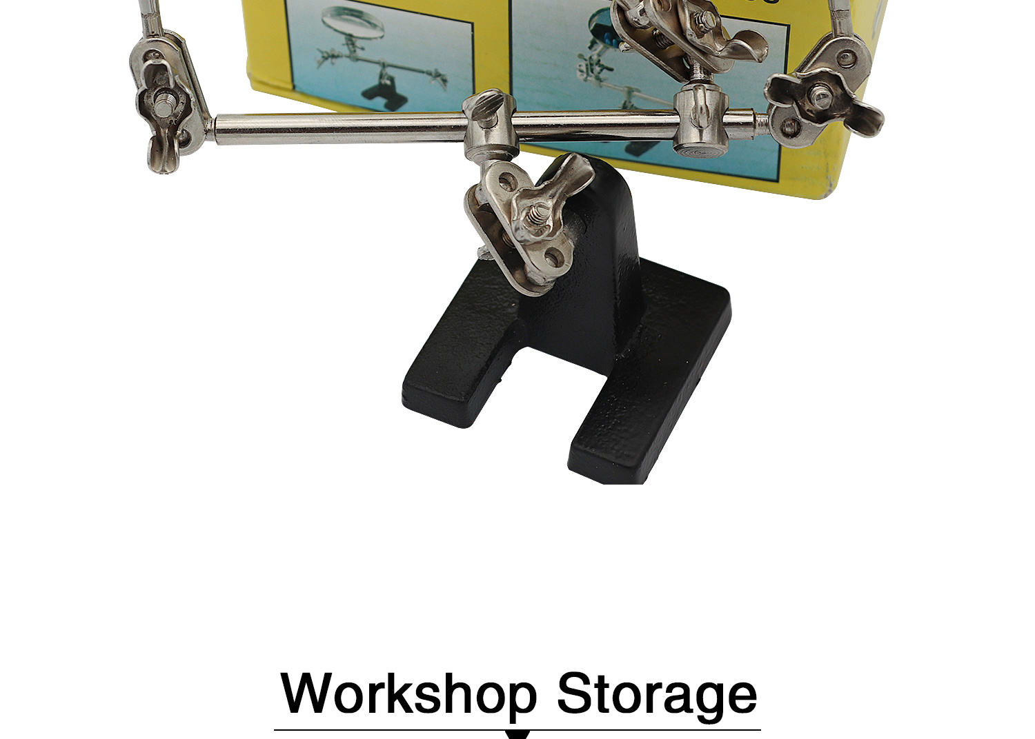 Worktable Welding Magnifier Electric Soldering Iron Shelf Base
