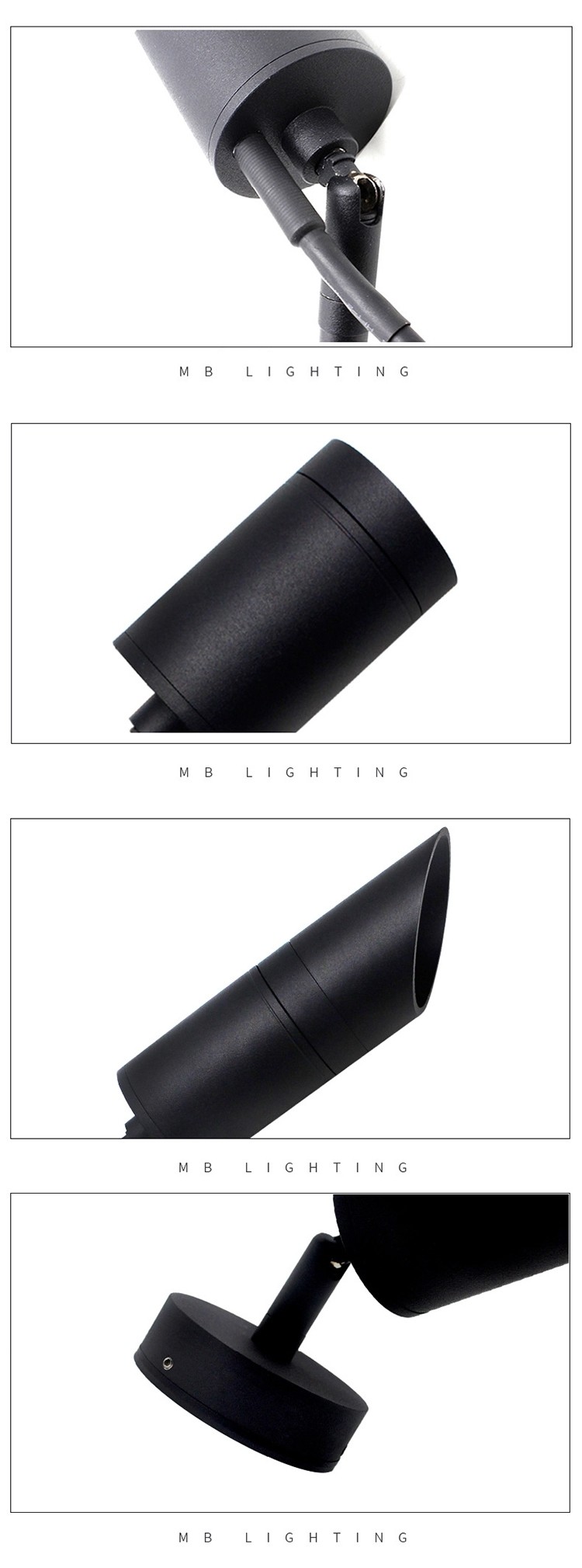 Aluminum Shell Garden Ground Lights 10w Water Resistant 2700-6500K CCT