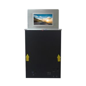 15.6 inch FHD screen computer desk lcd monitor lift with backside mini name