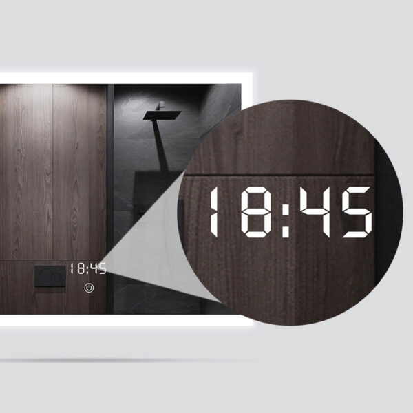 Luxury Hotel Vanity Mirror Waterproof Shatterproof Lighted Bathroom Vanity Mirror