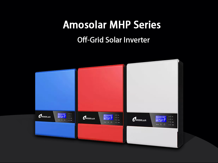 Off Grid Solar Power System with Powerful Amsolar Solar Inverter 3KW 5KW 8KW 10KW