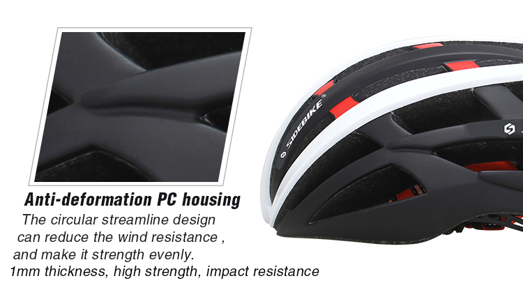ABS Lightweight Road Bike Helmet , Mountain Bike Helmet For Road Biking