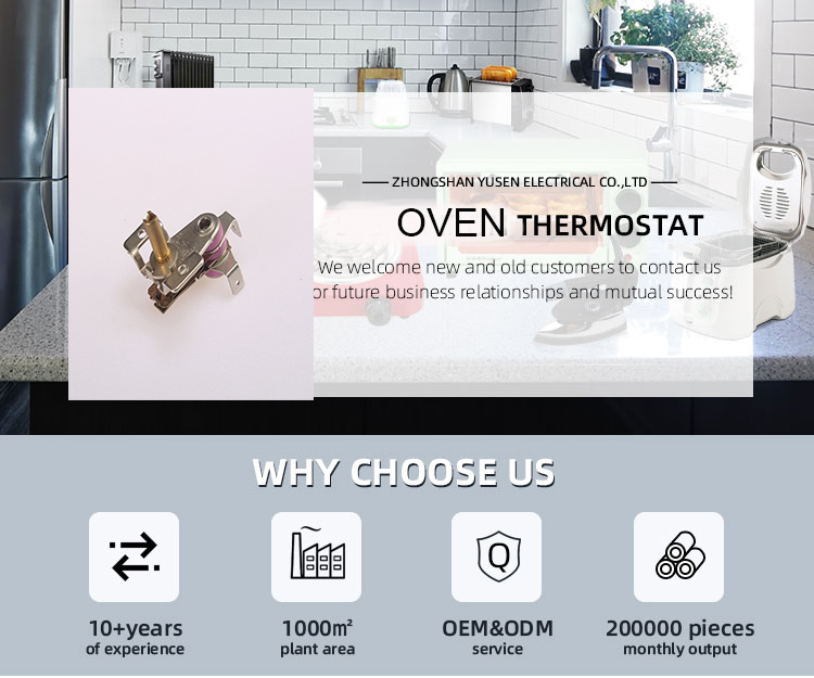 KST T250 Electric Oven Thermostat Adjustable Temperature Control with Electric Power