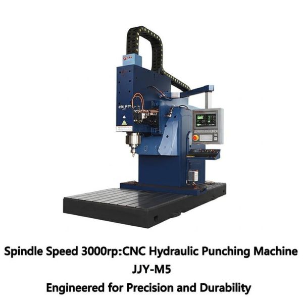 Spindle Speed 3000rpm CNC Hydraulic Punching Machine JYY-M5 Engineered for