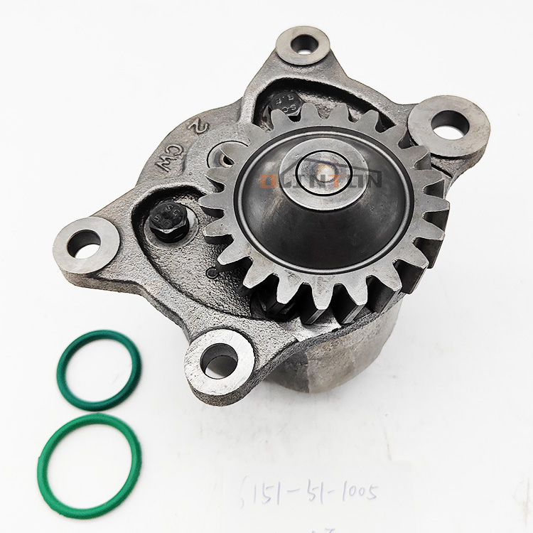 Retail Oil Pump For PC400-6 PC400-7 PC400-8 Excavator S6D125 Engine Parts OEM Support