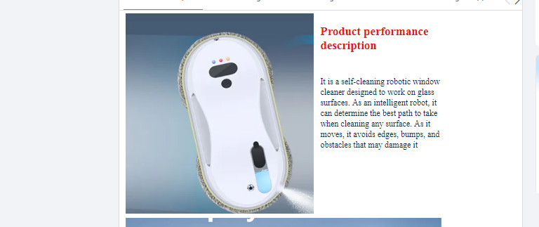 2.5min/Sqm Glass Cleaning Robot Smartphone Remote Control Window Cleaner