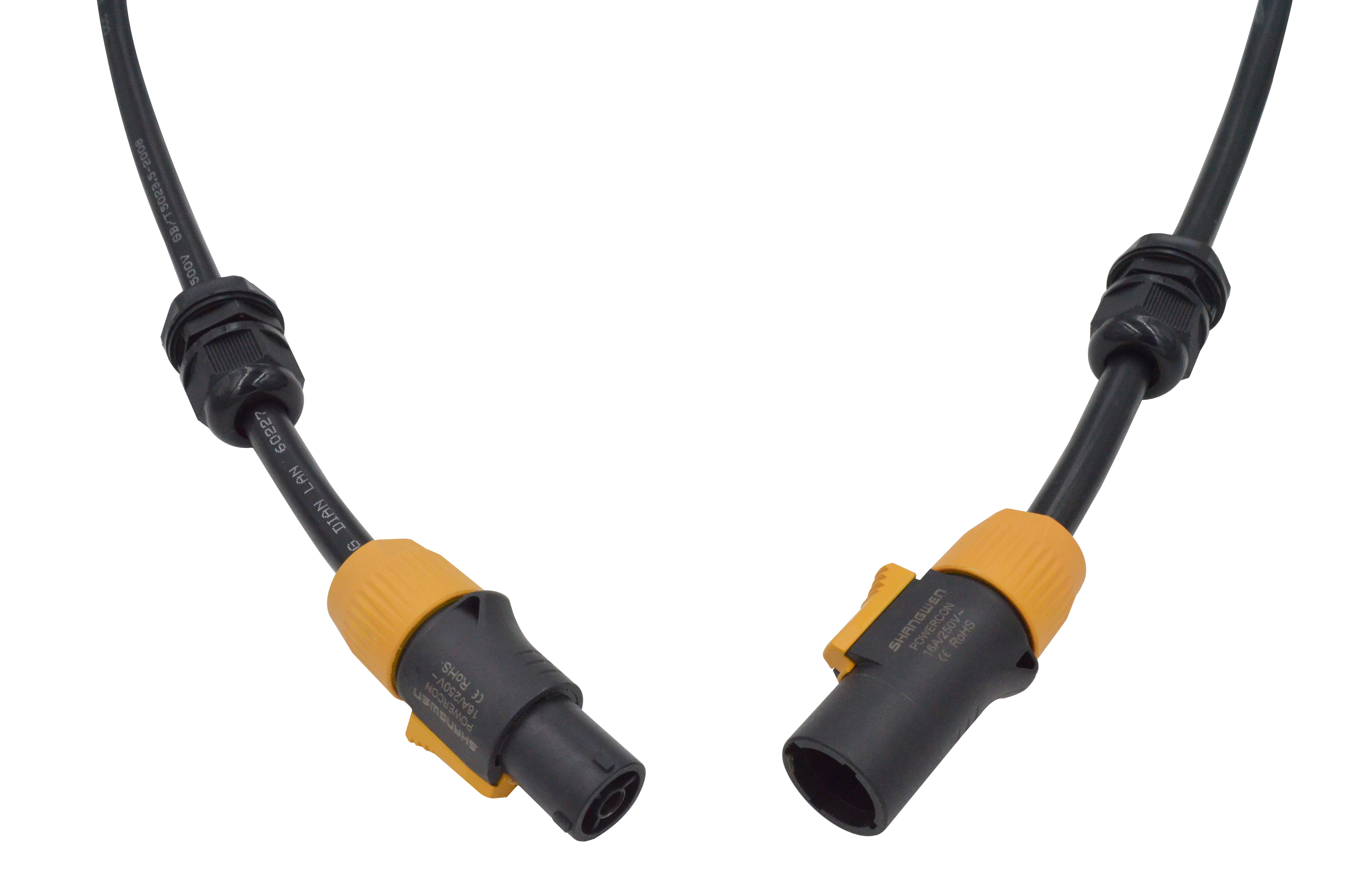 Industrial Male And Female Power Connector Waterproof Ip65 Outdoor