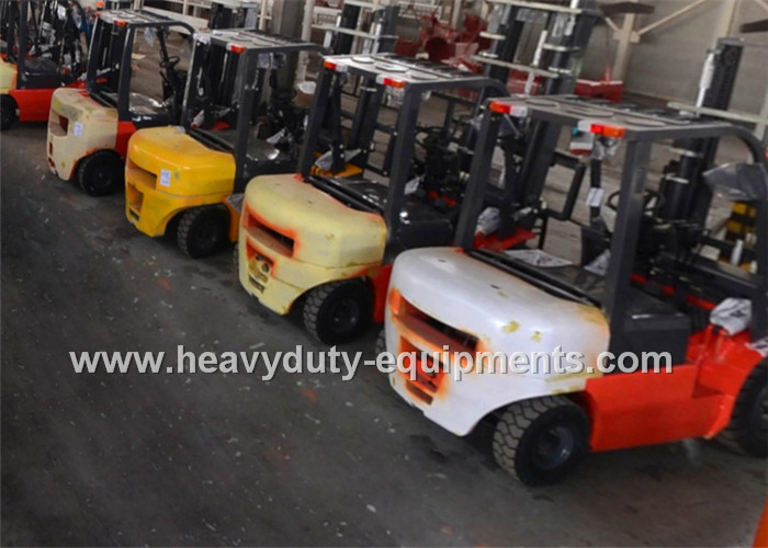 FY30 Gasoline / LPG forklift , 3000mm Lift Height Counterbalance Forklift Truck